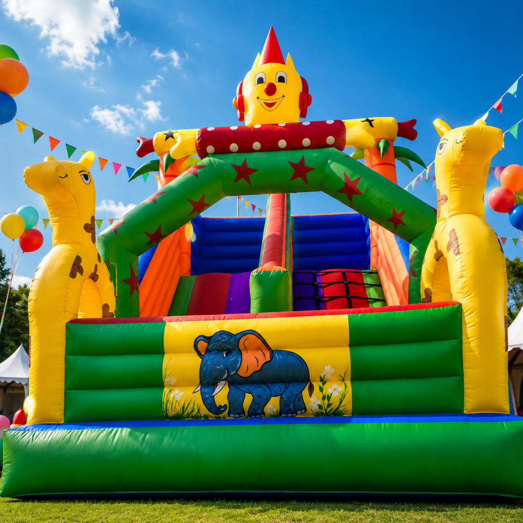 Joker slide bouncy for Rent
