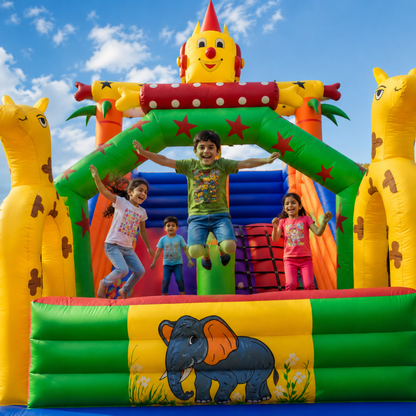 Joker slide bouncy for Rent