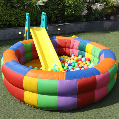 Inflatable Ball Pool with Slide for Kids for Rent