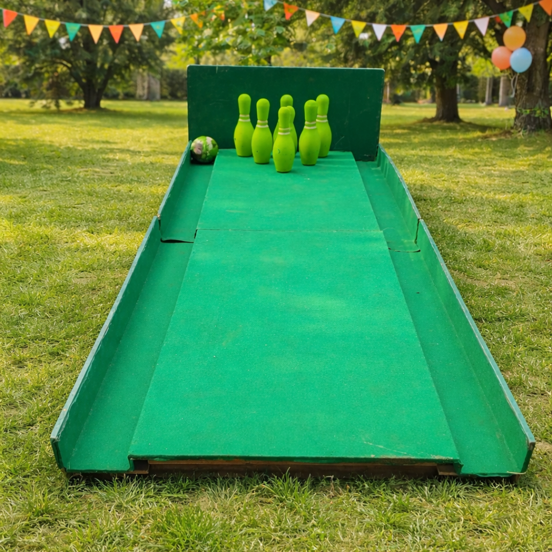 Wooden Bowling Alley for Rent