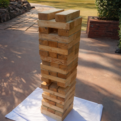 Giant Jenga Game for Mehendi or Birthday Party for Rent