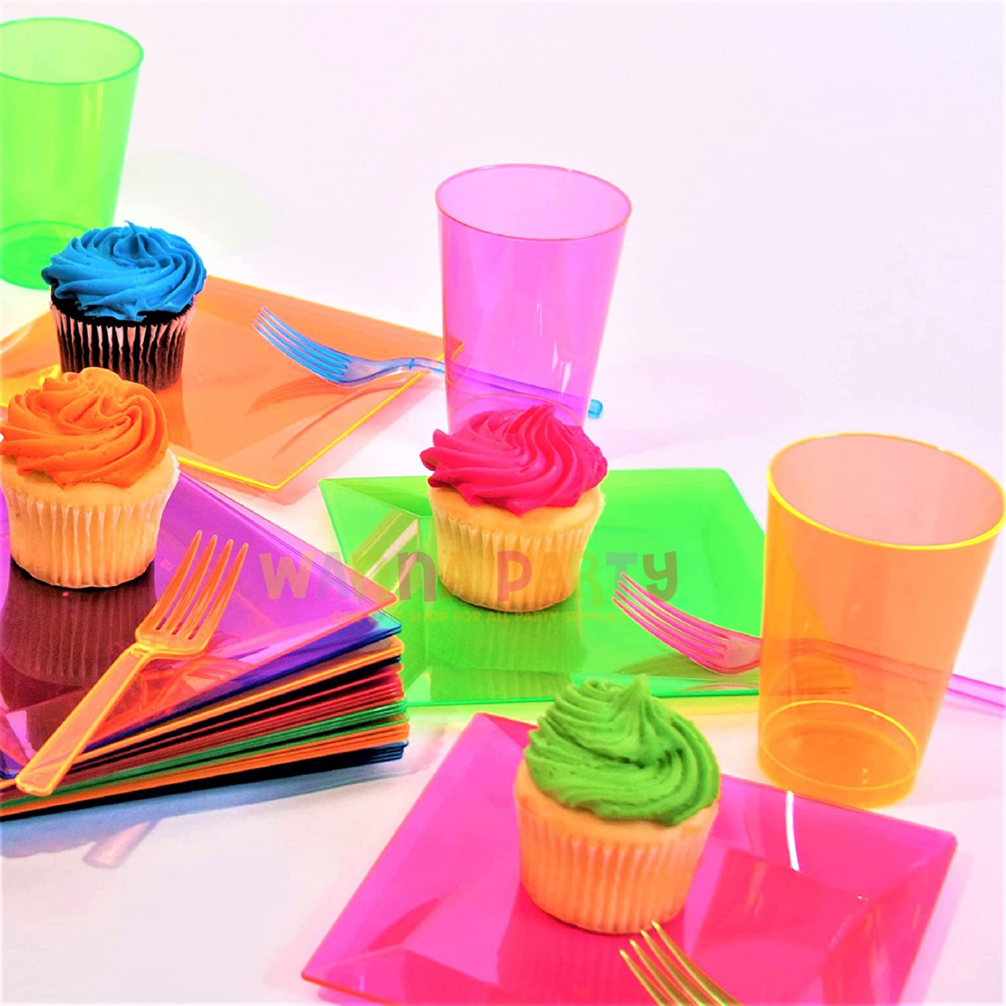 Light Pink Shot Glasses - 30PC