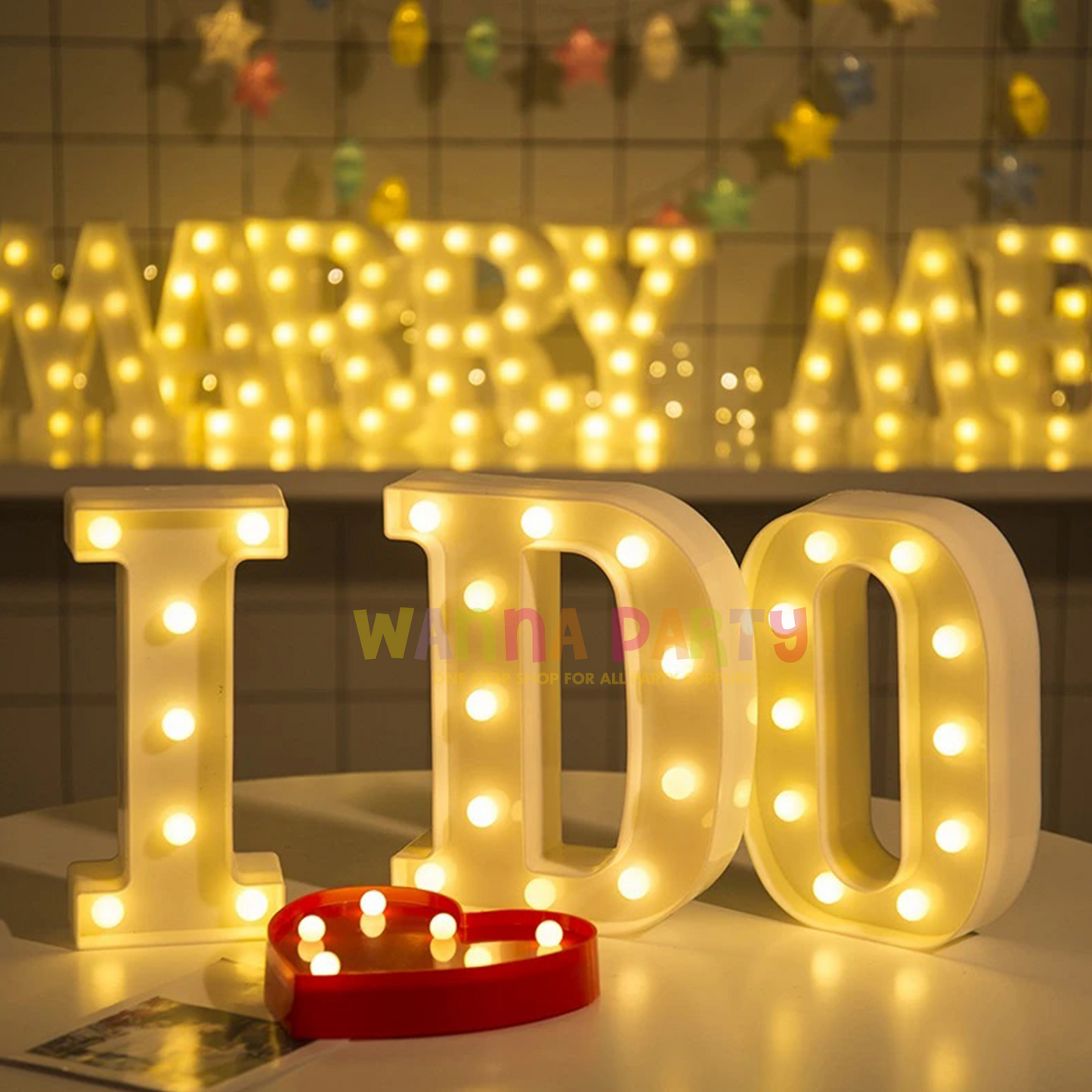 LED Marquee Alphabet H-1PC