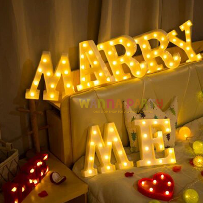 LED Marquee Alphabet H-1PC