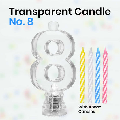 Transparent Candle No. 8