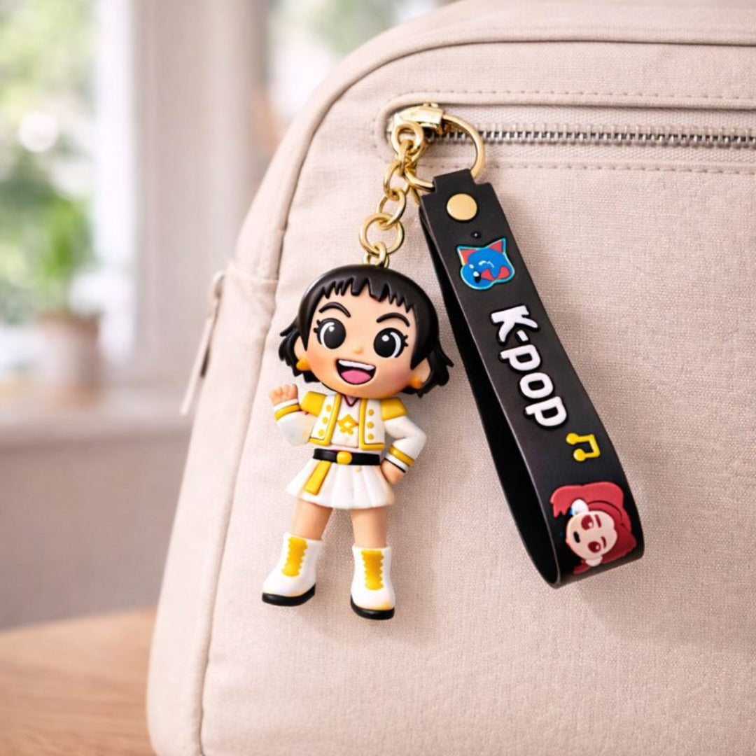 Kpop Demon Hunters Zoey Key Chain - 1PC