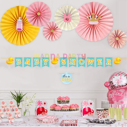 Baby Shower Duckie Letter Banner