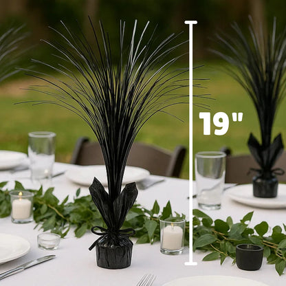 Black Spray Centerpiece for Table Decor - 18 inches - 1PC