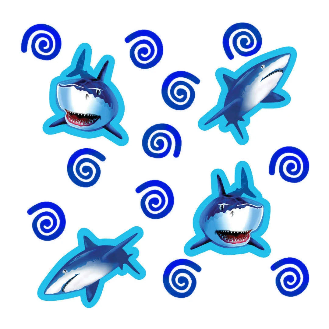Shark & Waves Shaped Party Confetti for KIds - 1PC