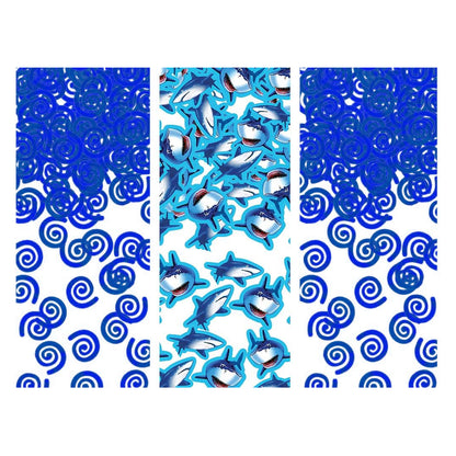 Shark & Waves Shaped Party Confetti for KIds - 1PC