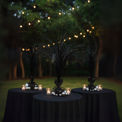 Black Spray Centerpiece for Table Decor - 18 inches - 1PC