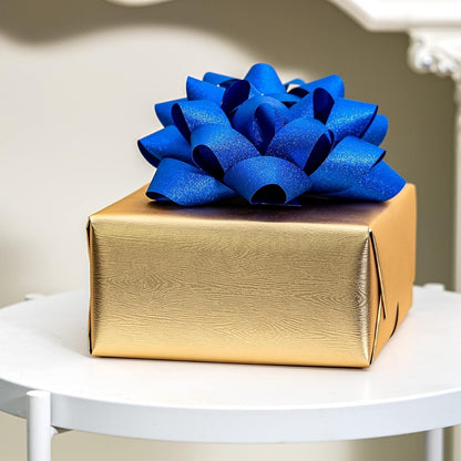 Blue Packaging Bow Ribbbons - 2PC