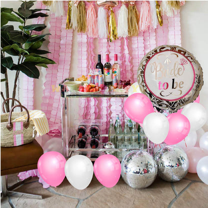 Bride To Be Silver Foil Balloon - 18 inches - 1PC