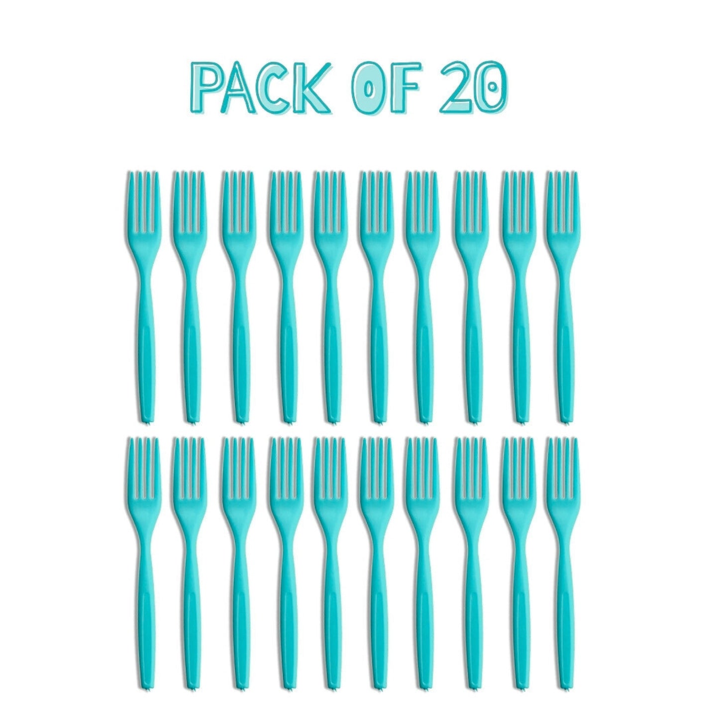 Fork Bermuda Blue (24)