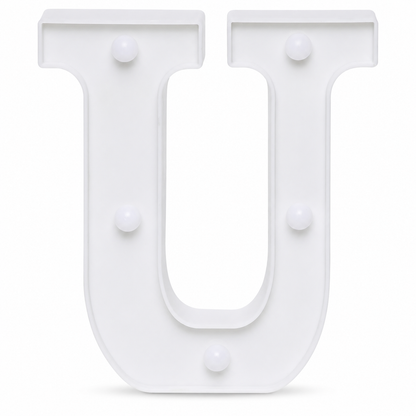 LED Marquee Letter U Lights