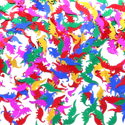 Dinosaur Theme Multicolor Party Confetti - 1PC