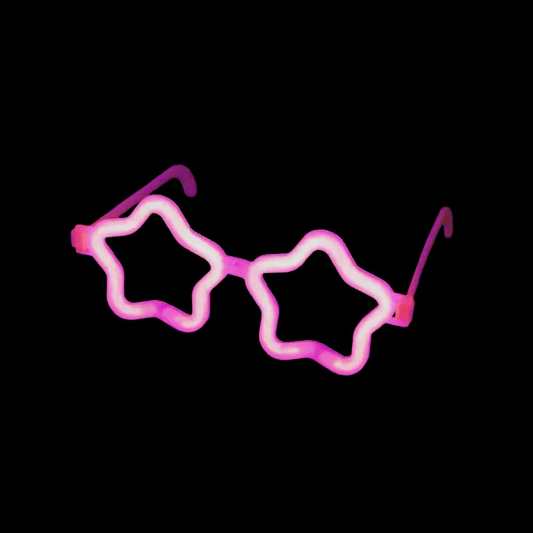 Glow in the Dark Star Shaped Shades  - 1PC