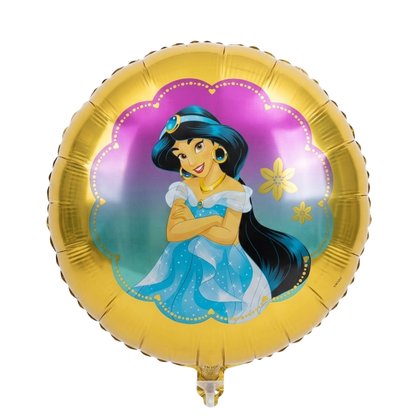 Beautiful Disney Princess Balloon Bouquet - Set of 8