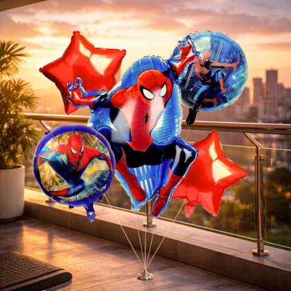 Spiderman Foil balloon Set Of 5