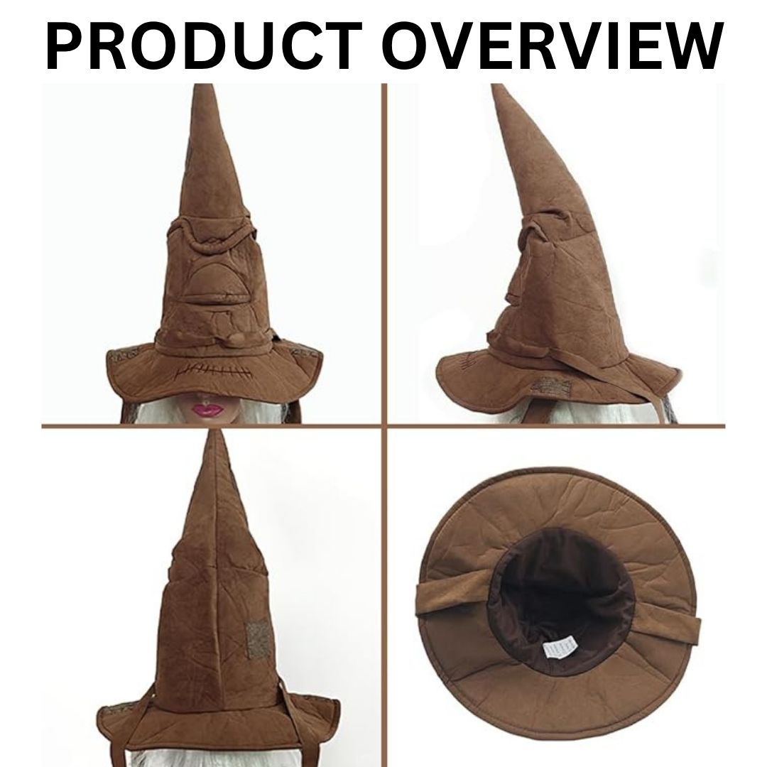 Harry Potter Sorting Faux Suede Hat - 1PC