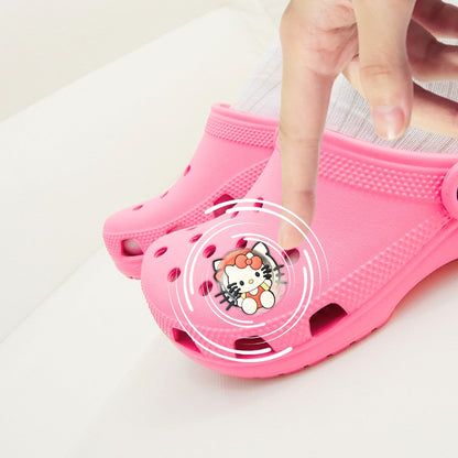 Hello Kitty Spinning  Shoe Charms - 2PC