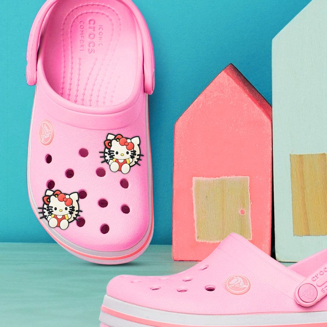 Hello Kitty Spinning  Shoe Charms - 2PC