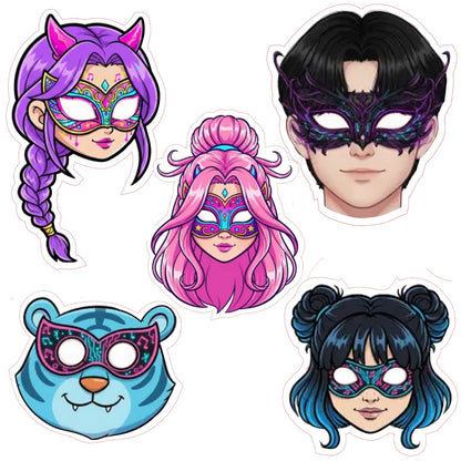 Kpop Demon Hunters Photo Props - 5PC