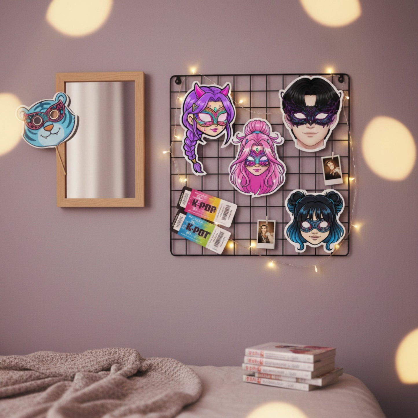 Kpop Demon Hunters Photo Props - 5PC