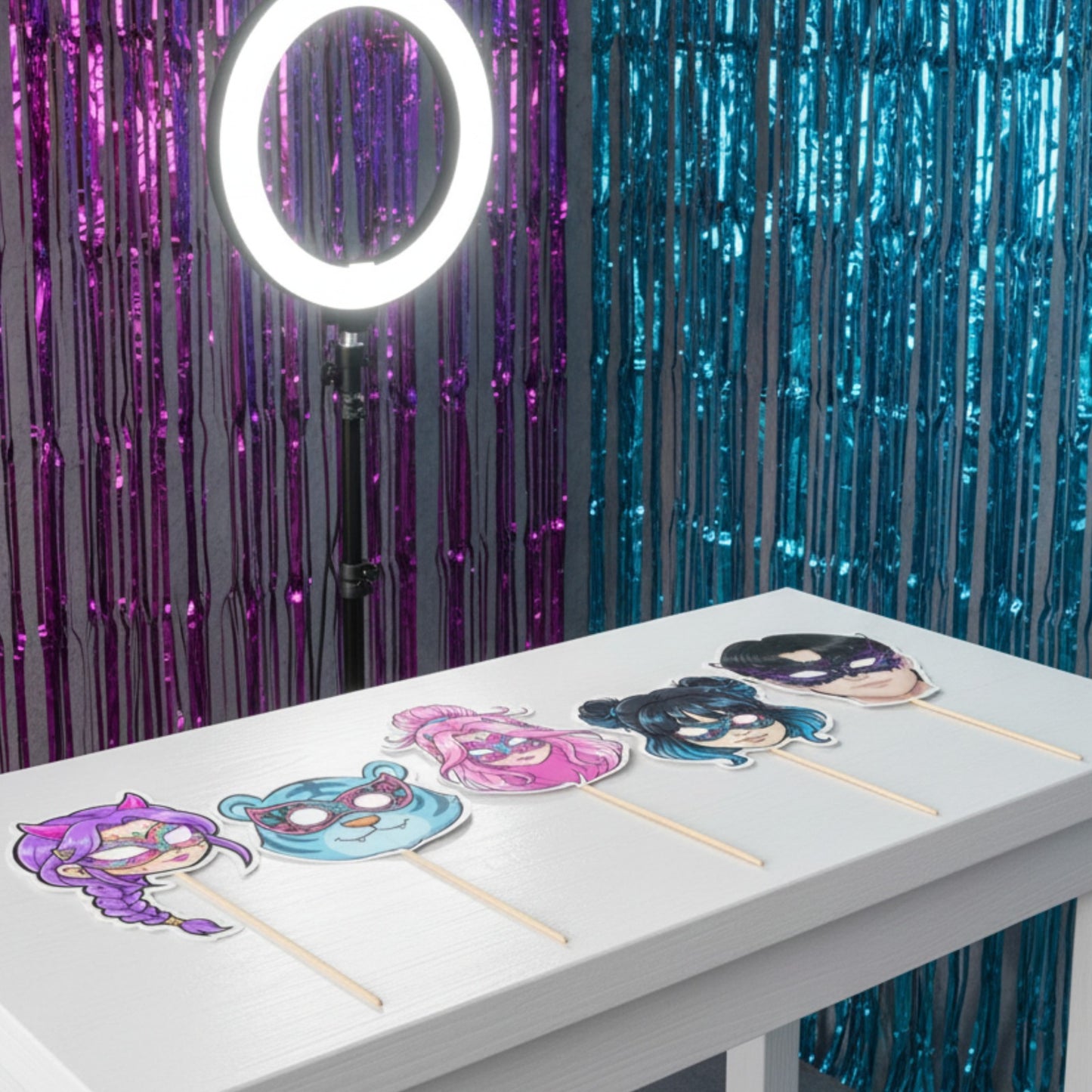 Kpop Demon Hunters Photo Props - 5PC