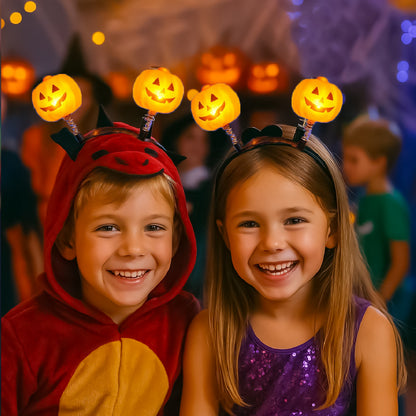 Light Up Pumpkin Headband - 1PC