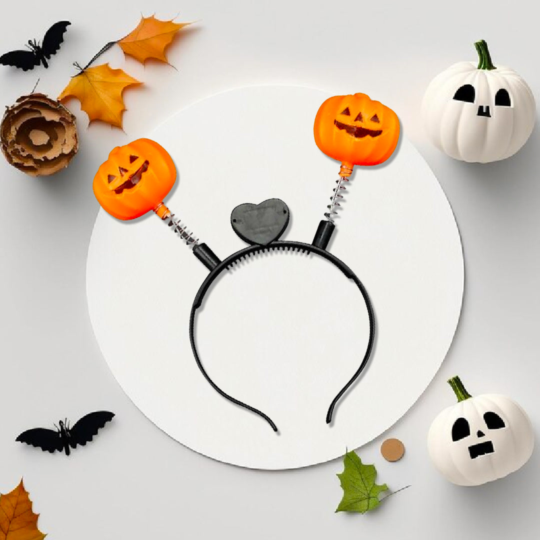 Light Up Pumpkin Headband - 1PC