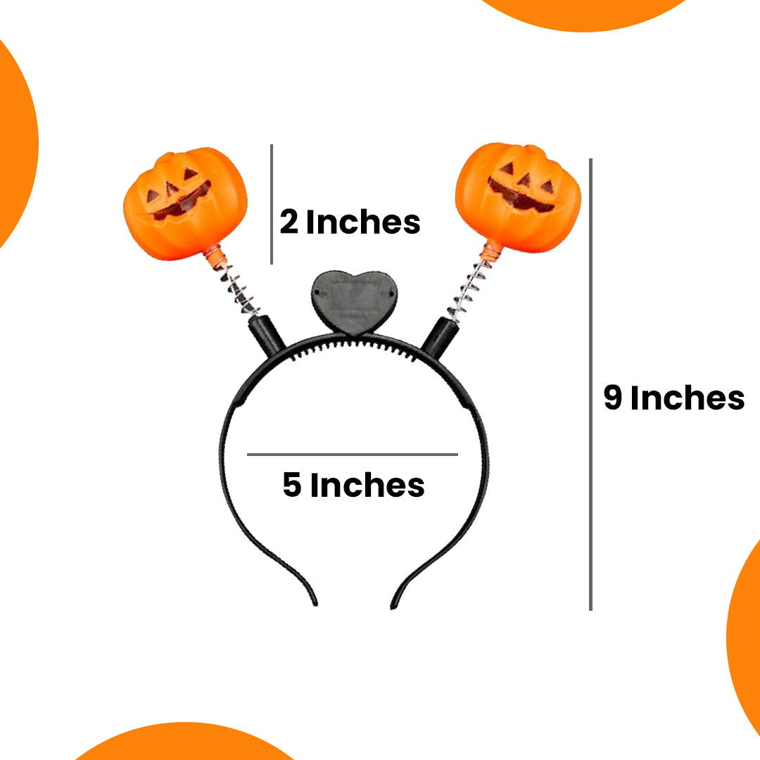 Light Up Pumpkin Headband - 1PC