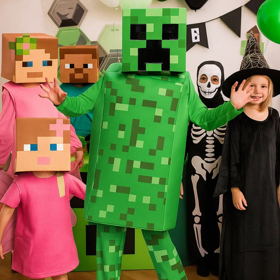 Minecraft Creeper Costume from The Movie "A Minecraft"