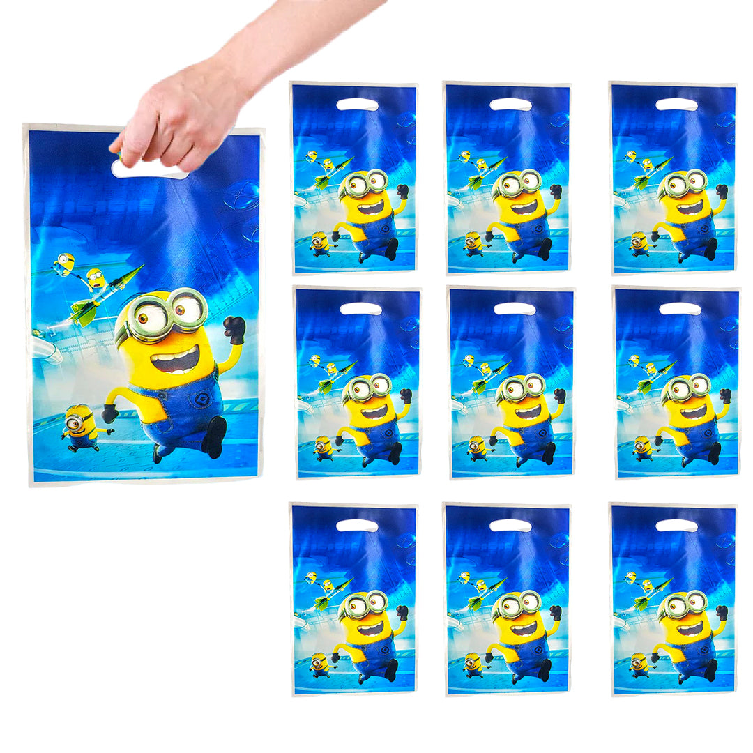Minnions Loot Bags for Kids  - 10PC