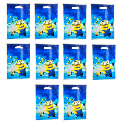 Minnions Loot Bags for Kids  - 10PC