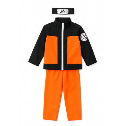 Naruto Shippuden Anime Costume - Medium - Age 7 to 9 Years