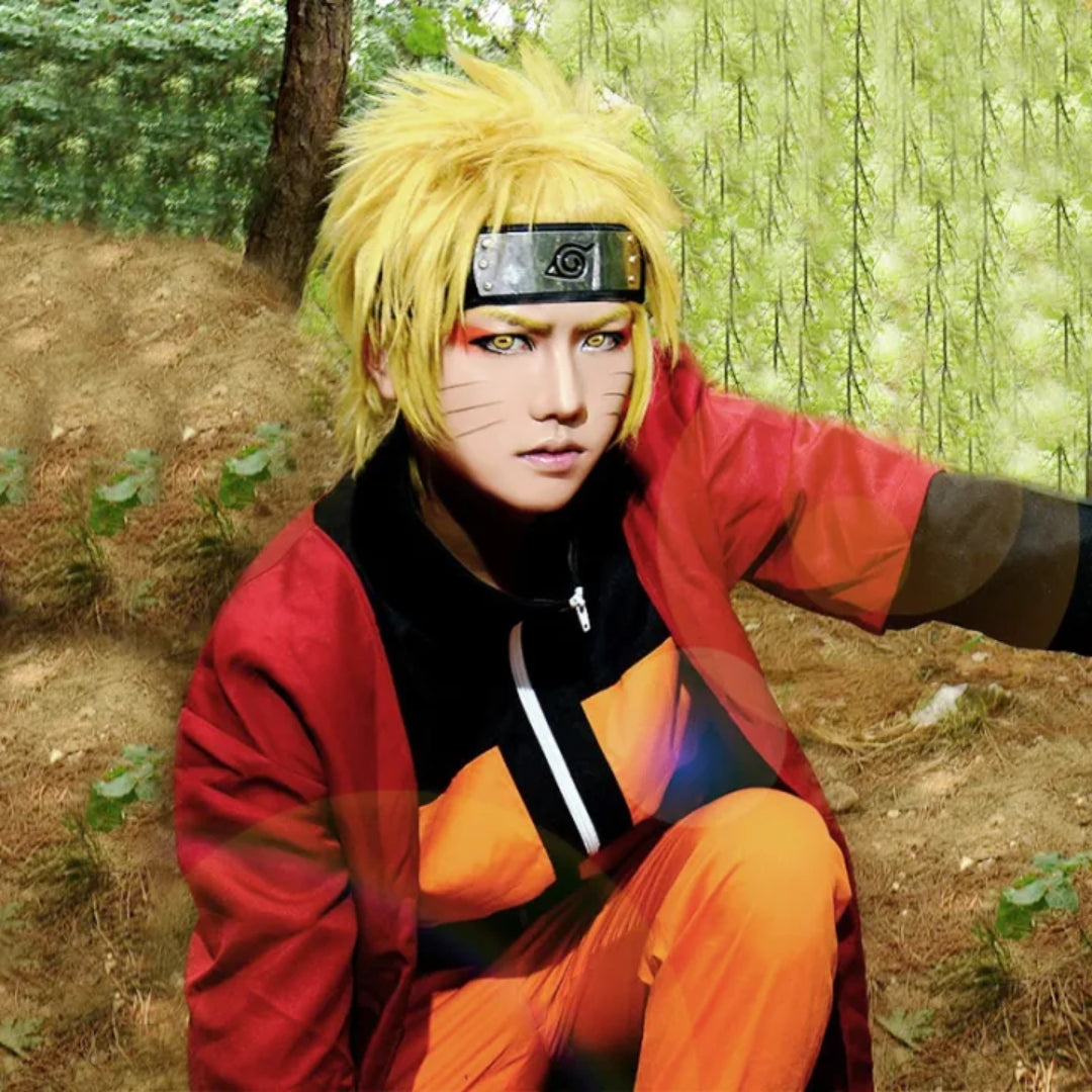 Naruto Shippuden Anime Costume - Medium - Age 7 to 9 Years