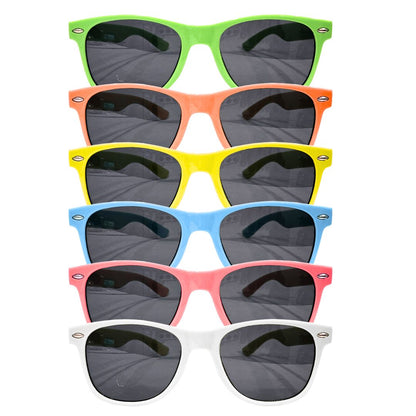 Neon Retro Sunglasses Party Favors for Mehendi/Haldi and Other Occassions - 6PC