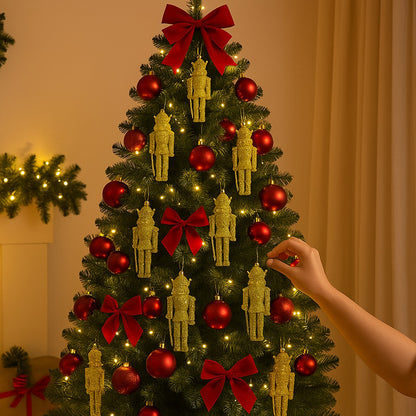 Nut Cracker Hangings Golden - 1PC