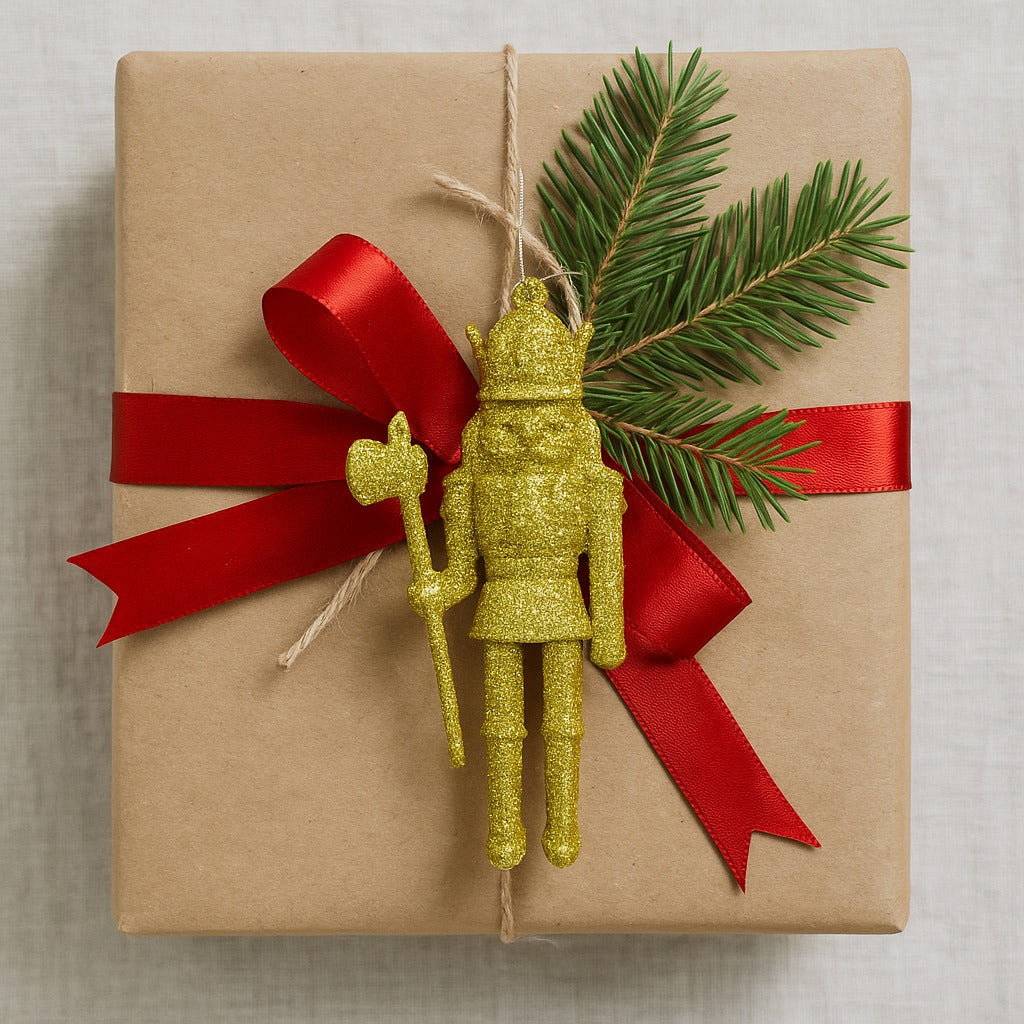 Nut Cracker Hangings Golden - 1PC