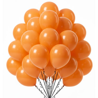Balloon in a Can Orange Latex Balloons (Pack of 20)