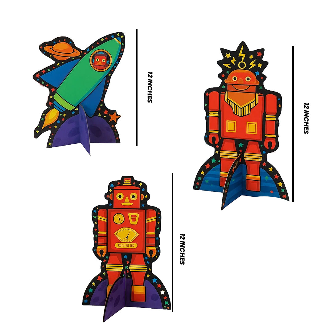 Robot Theme Party Centerpiece - 1PC