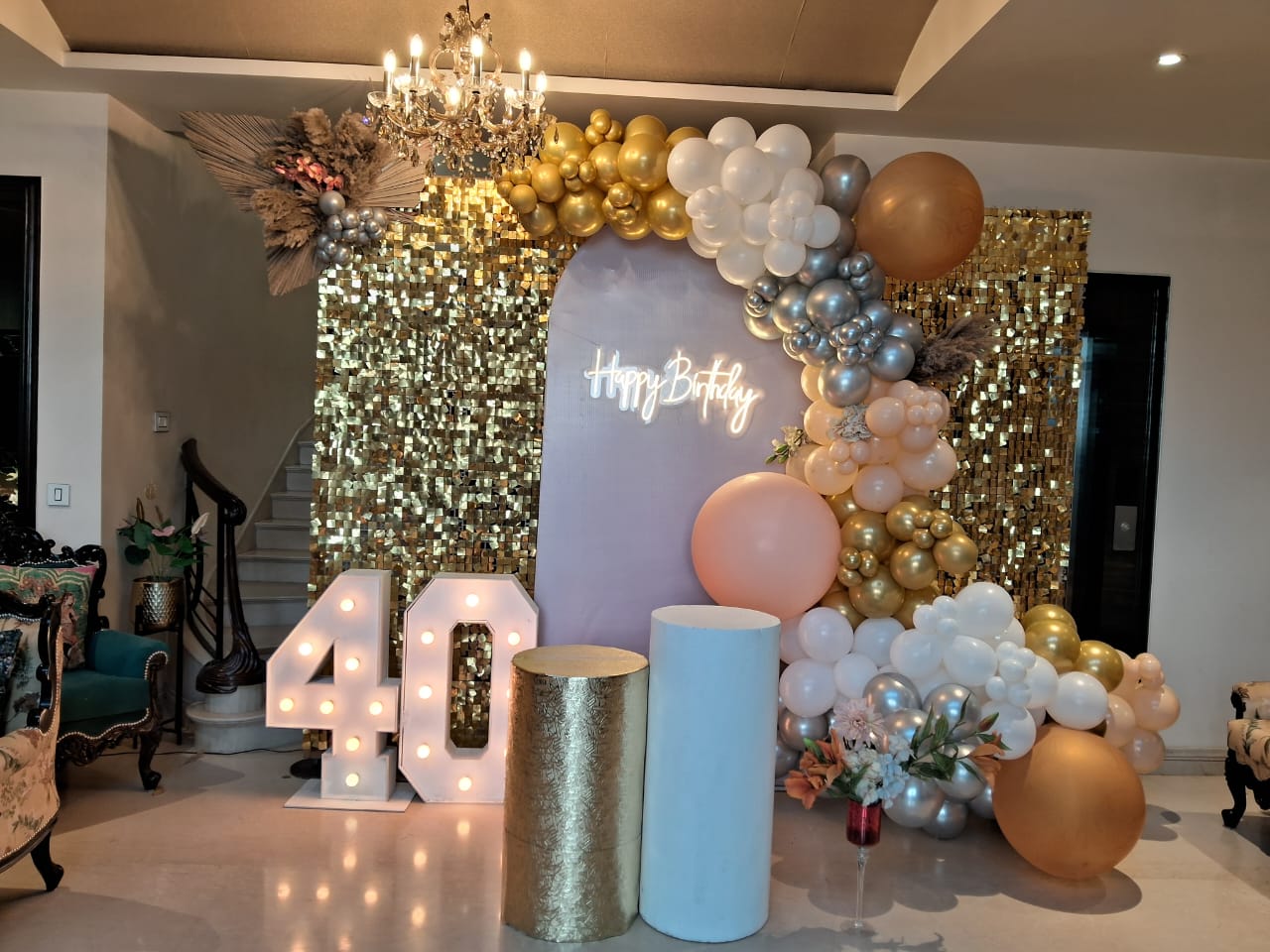 Happy Birthday Set up