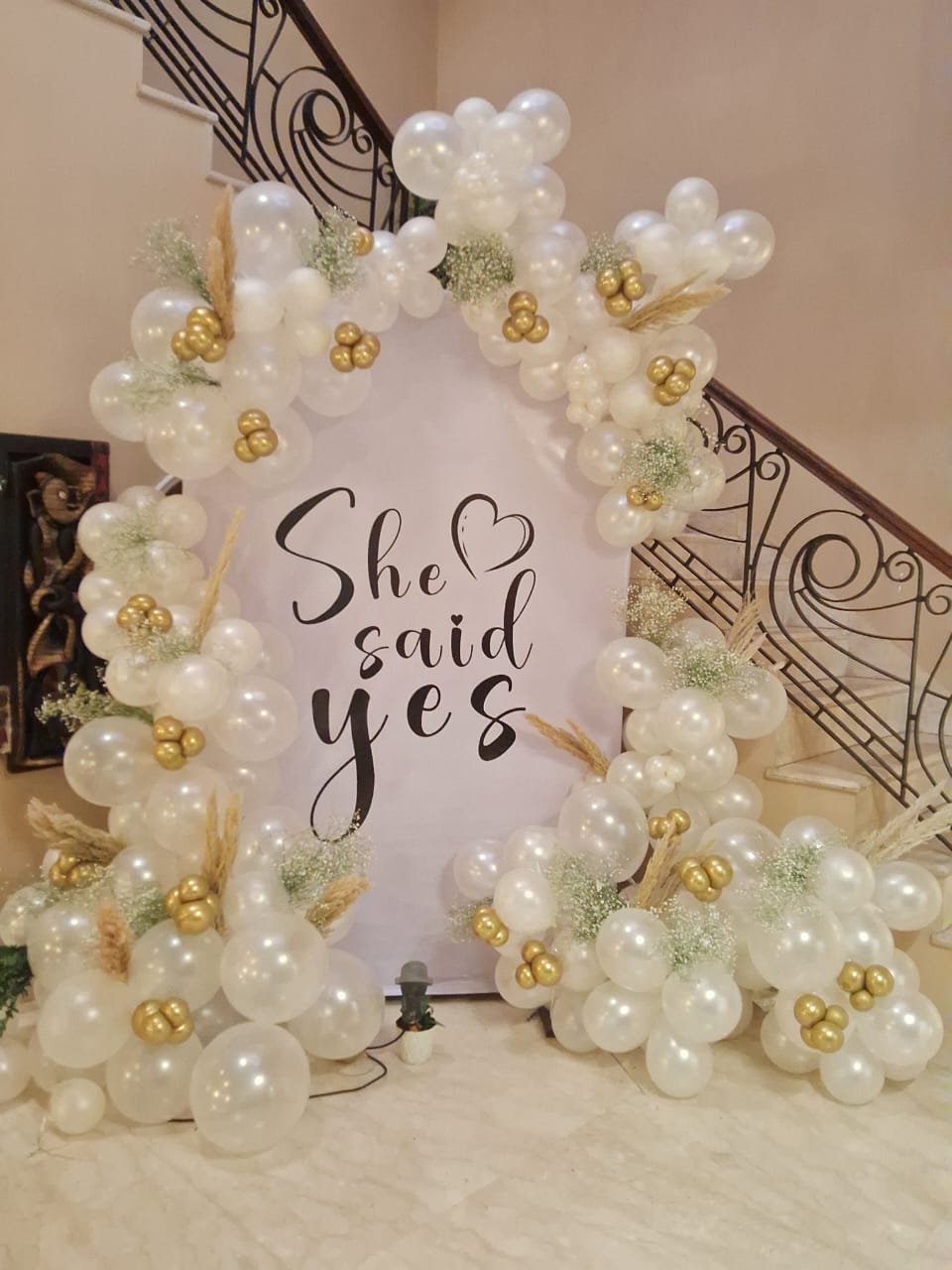 She said Yes Set up