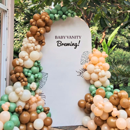 Baby Vanity Brewing - Baby Shower Set Up