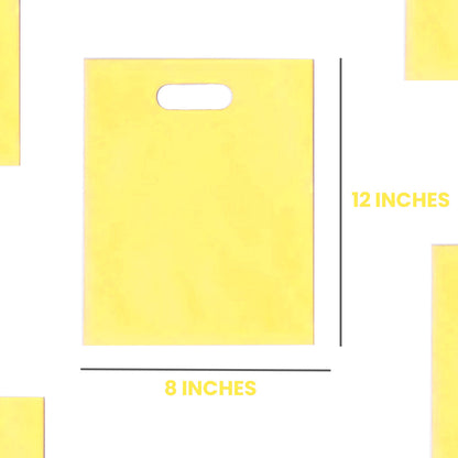 Loot Bags Pastel Yellow Color - 10PC