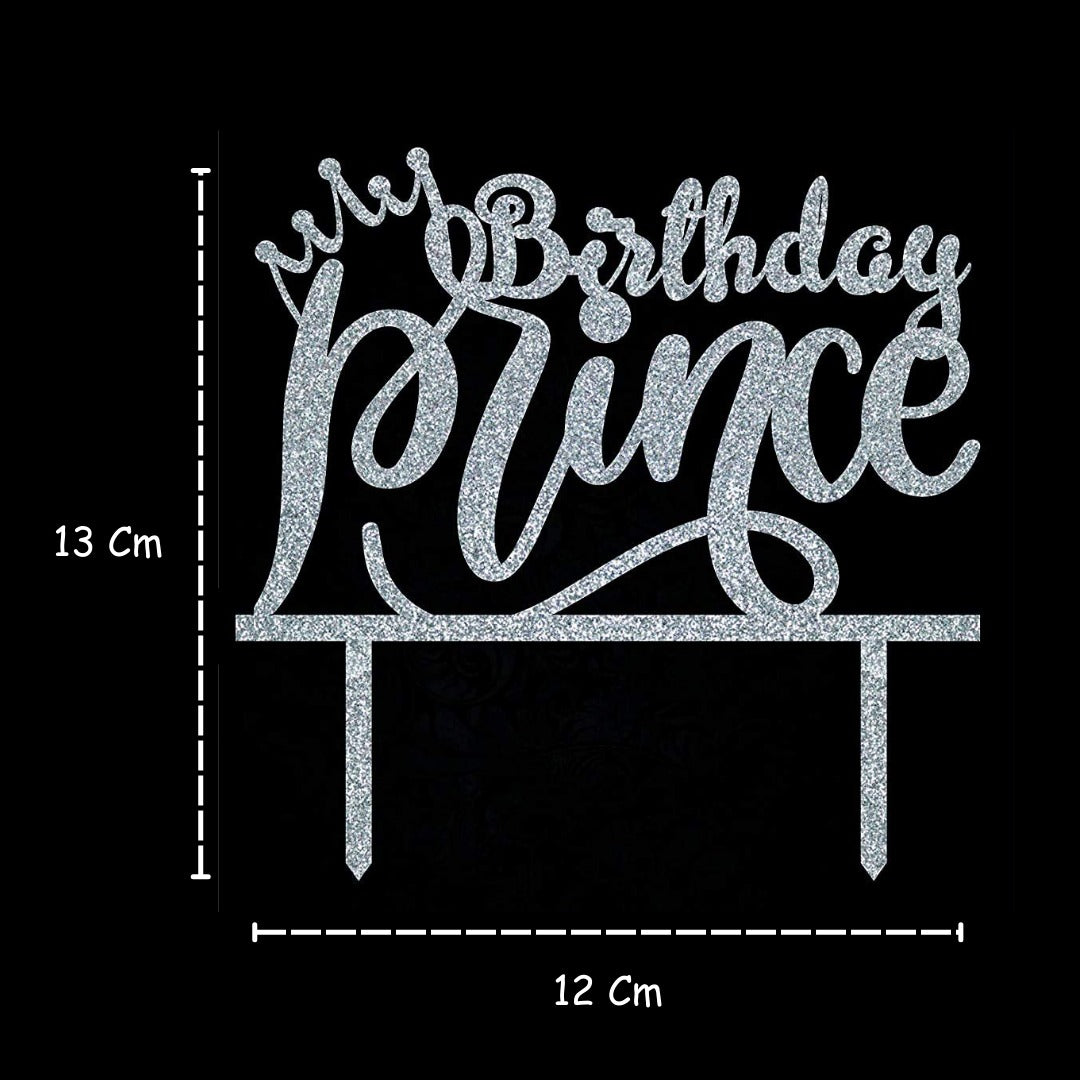 Birthday Prince Cake Topper