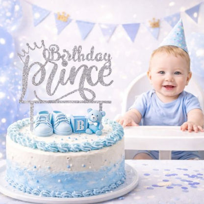Birthday Prince Cake Topper