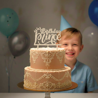 Birthday Prince Cake Topper