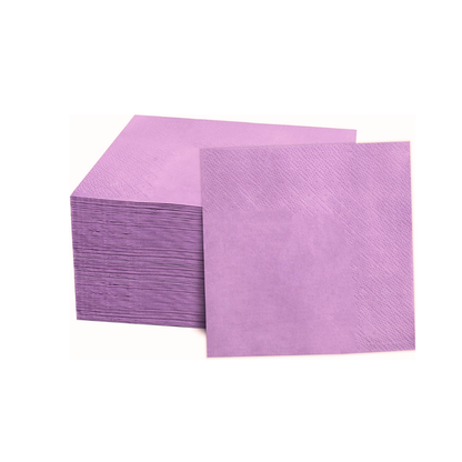Purple Paper Napkins - 20PC